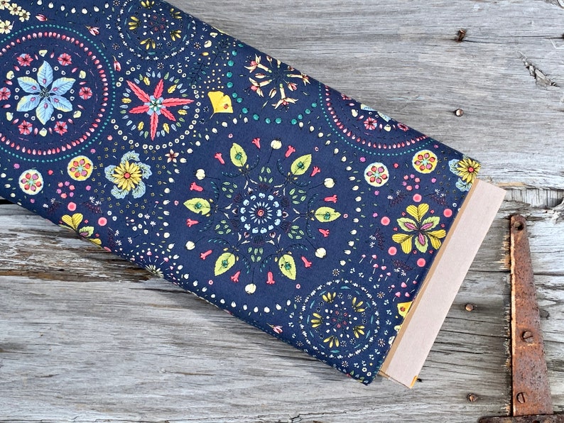 Free Spirit Fabrics Land Art by Odile Bailoeul Enchanted Etsy