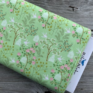 EMMA by Racheal Erickson from Riley Blake Designs Quilt and Apparel Fabric Spring Flowers Birds
