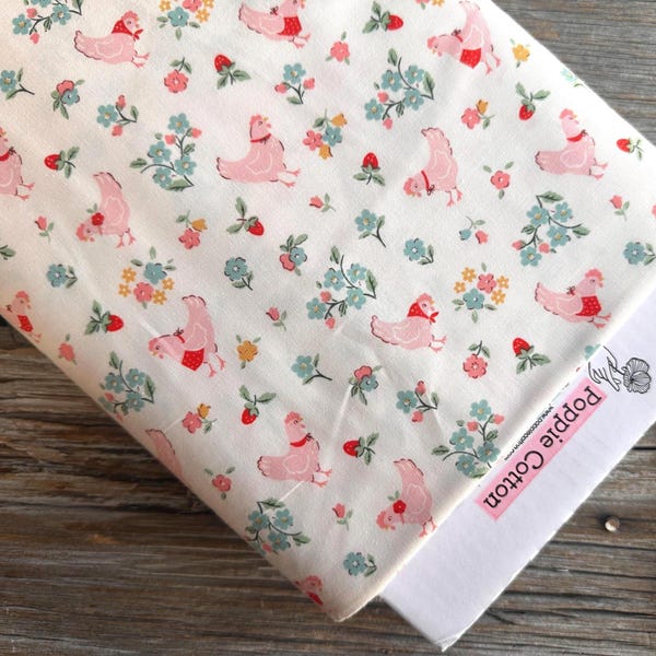 Fabric Farmhouse Fancy Quilting Sewing Supplies Poppie Cotton Fabrics