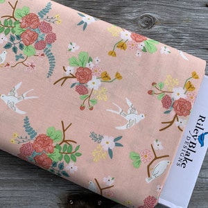 EMMA by Racheal Erickson from Riley Blake Designs Quilt and Apparel Fabric Spring Flowers Birds
