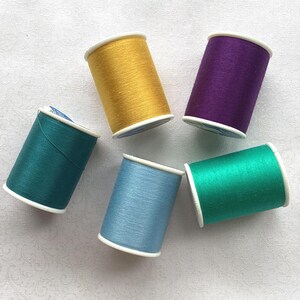 Thread All Purpose, Sewing Threads,  Mercerized Cotton Poly, Dual Duty Plus Coats