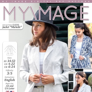 Jacket MICHELLE PDF Pattern + Tutorial