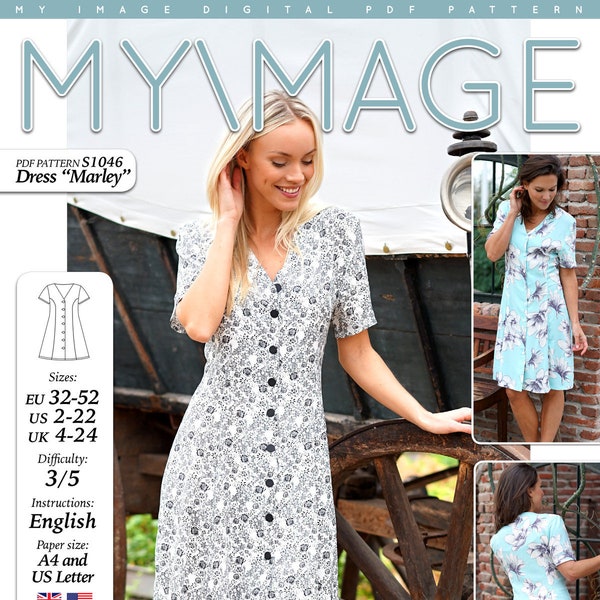 Dress MARLEY PDF Pattern + Tutorial