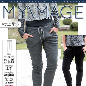 Trousers JODY PDF Pattern + Tutorial