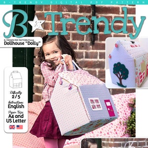 Dollhouse DOLLY PDF Pattern + Tutorial