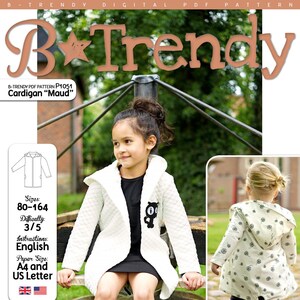 Cardigan MAUD PDF Pattern + Tutorial