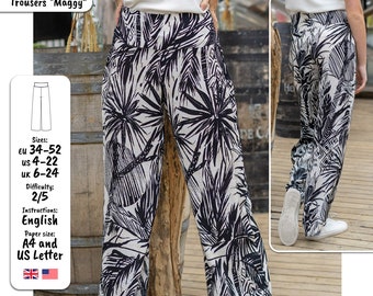 Patron PDF Pantalon Maggy