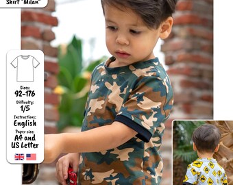 Koszula Milan Wzór PDF