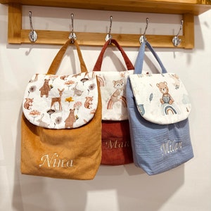 Sac à dos / cartable enfant personnalisé pour crèche, école maternelle