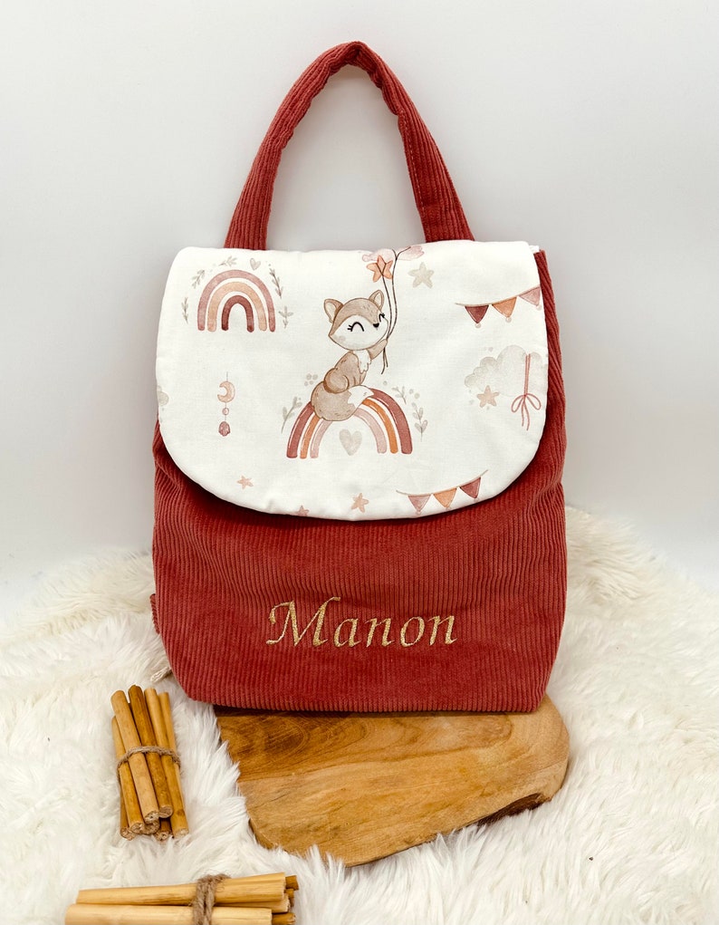 Personalized children's backpack / schoolbag for nursery, nursery school image 9