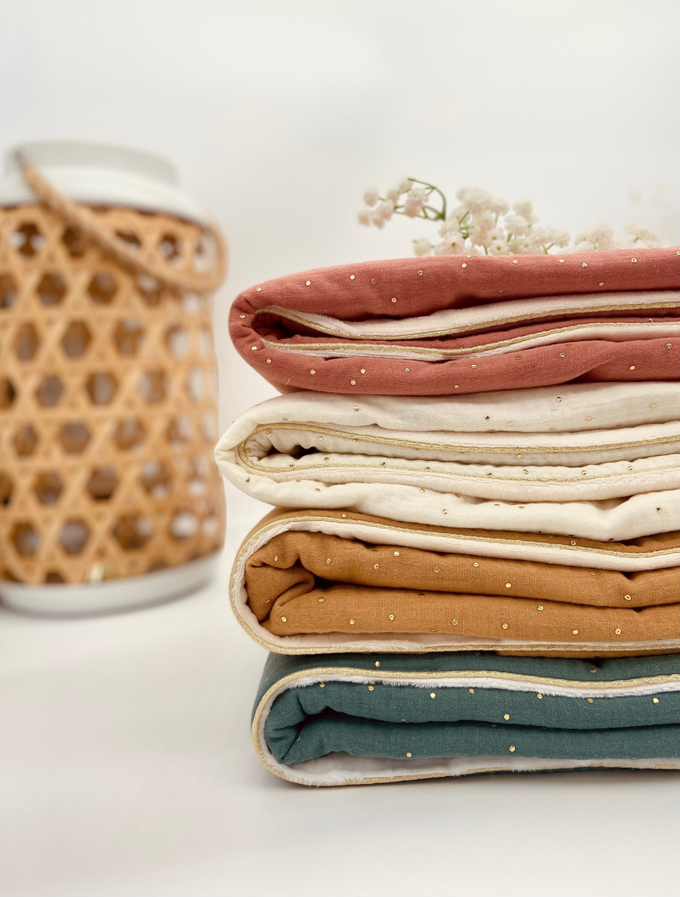 Double gauze blanket sale