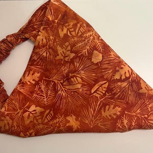 Fall Autumn Bandana Hair Scarf