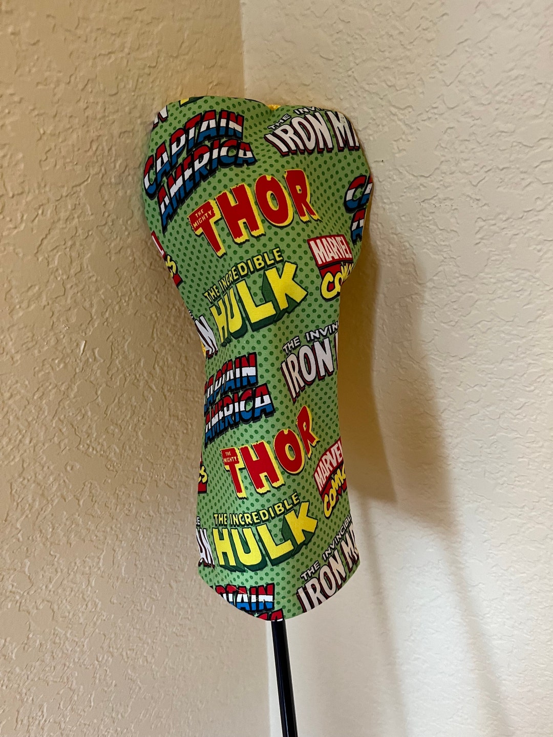 Marvel Golf Club Driver Head Cover Etsy