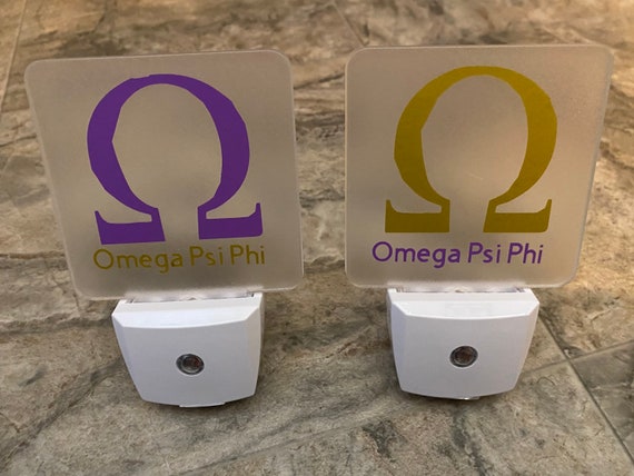 Omega Psi Phi Night Light: Fraternity Gift