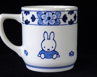 Royal Delft Blue LARGE Handpainted Miffy (porceleyne Fles