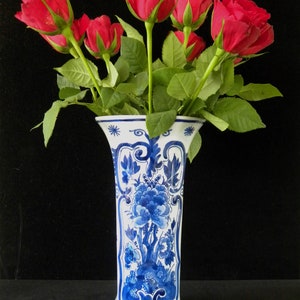 KONINKLIJKE PORCELEYNE FLES 花柄陶磁器 Royal Delft De Porceleyne Fles, 12oz, Creamer Jug Vase