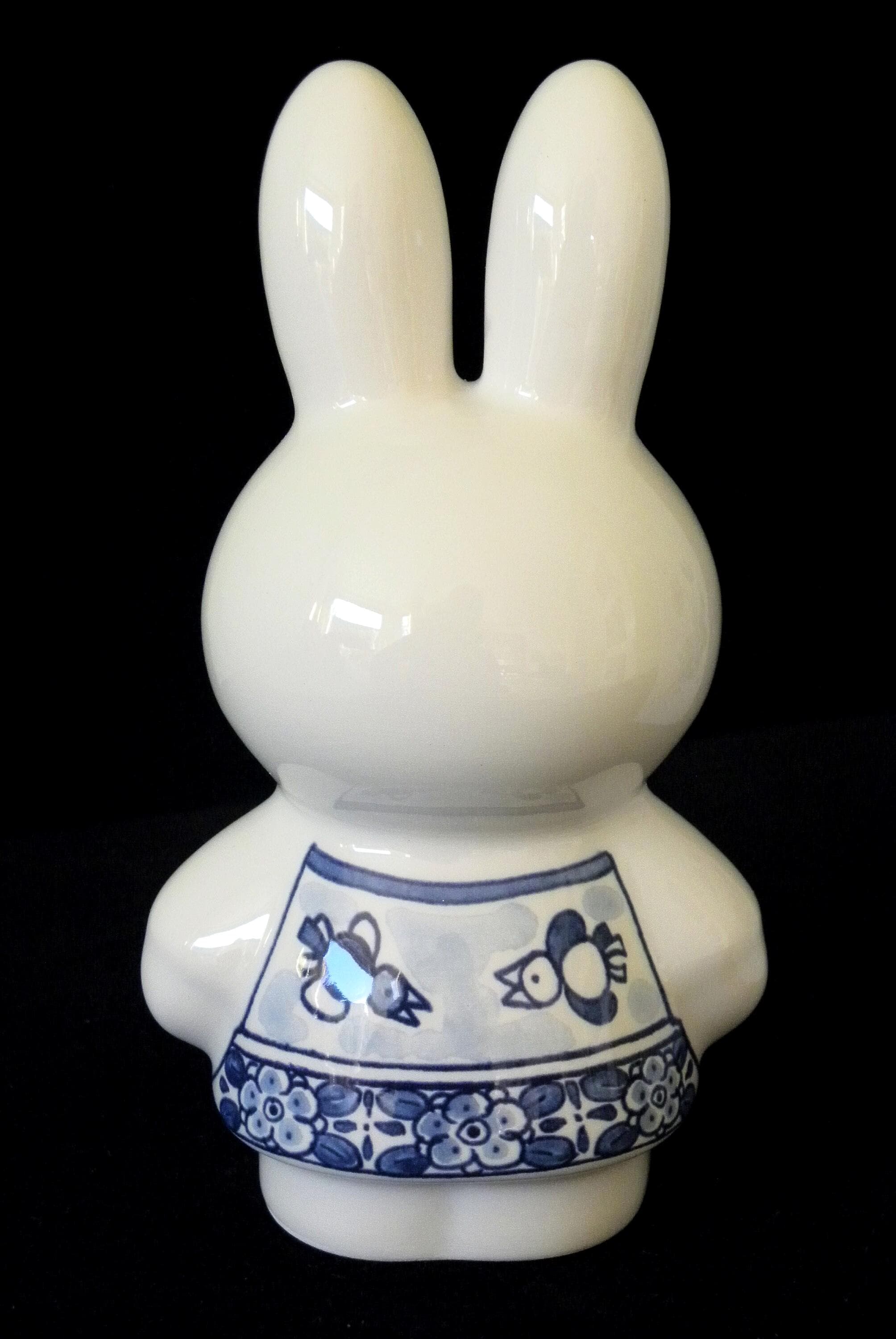 Royal Delft Blue Handmade Miffy (porceleyne Fles, With Gift Box