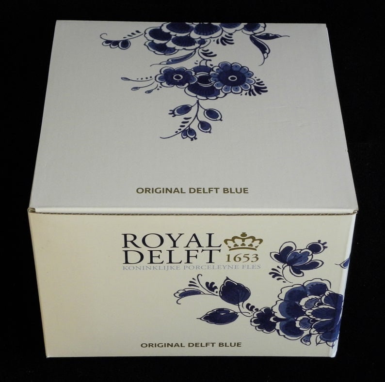 Royal Delft Blue Handpainted Miffy Mug (porceleyne Fles, With Gift
