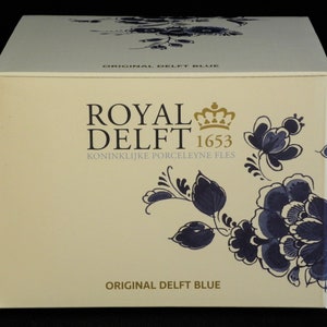 Royal Delft blue FOUR handmade framed Miffy tiles Porceleyne Fles, with gift box デルフトブルーミッフィー image 7