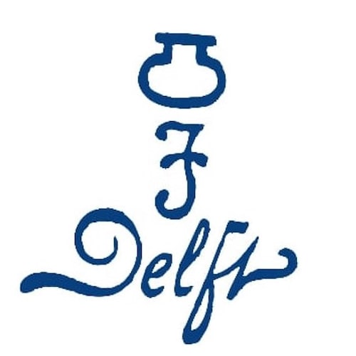Royal Delft Blue LARGE Handpainted Miffy (porceleyne Fles Royal Delft Blue LARGE Handpainted Miffy (porceleyne Fles