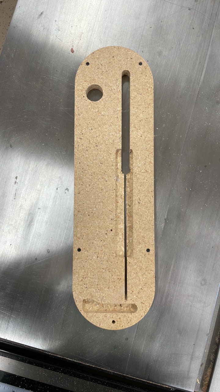 Template and CNC Files for Replacement Sawstop Throat Plate Etsy