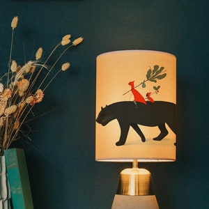 Puma Lamp Shade: Animal Lighting, Cat Gifts