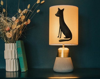 Cat lamp shade/ ceiling shade - pendant lights - lighting - animal lighting - cat gifts