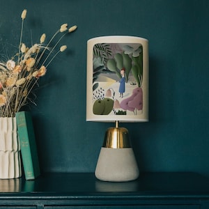 Night time walk lampshade/ ceiling shade - pendant lights - lighting - light shade