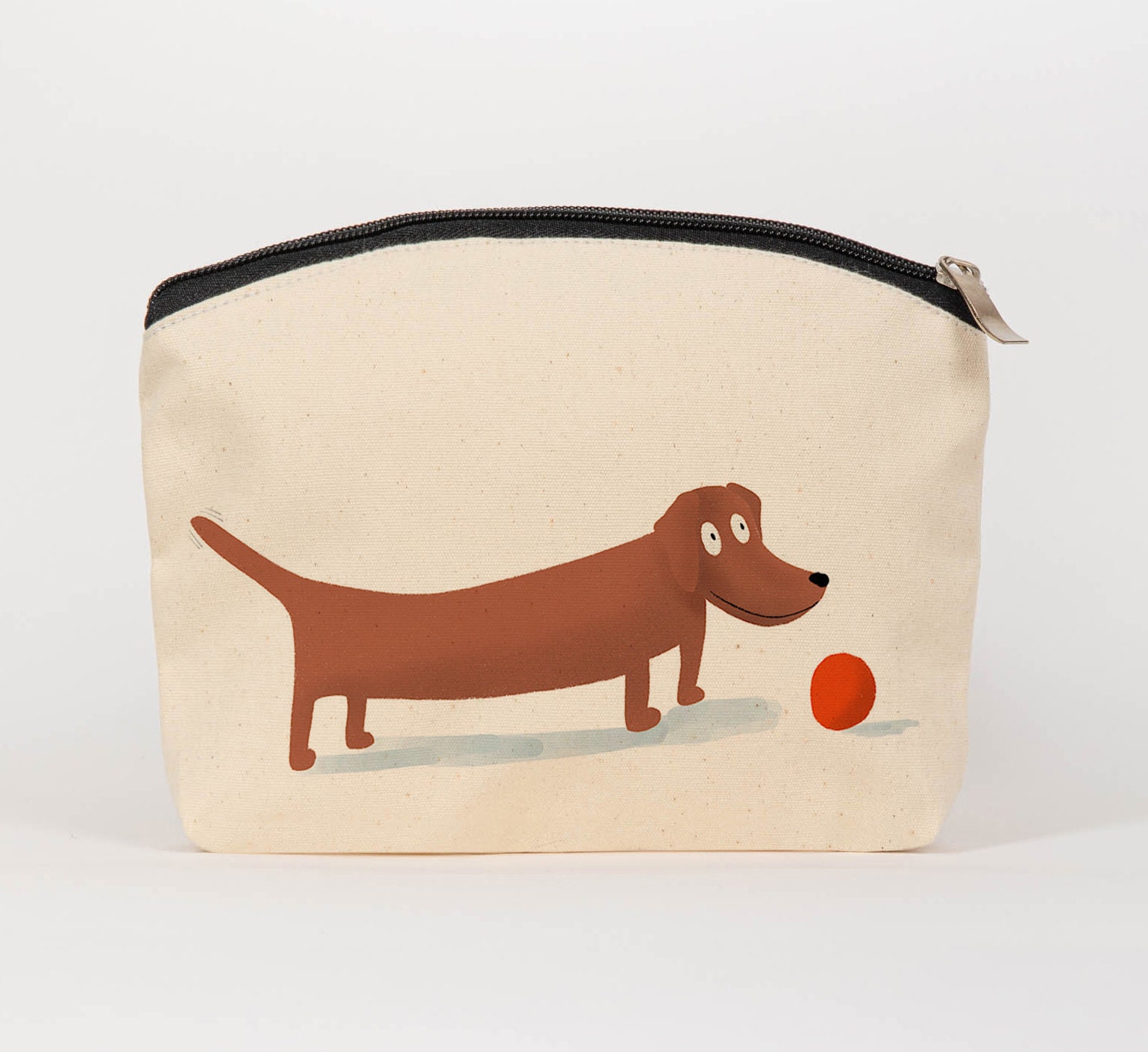 Sausage Dog Cosmetic Bag Travel Bag Makeup Bag Animal Etsy UK