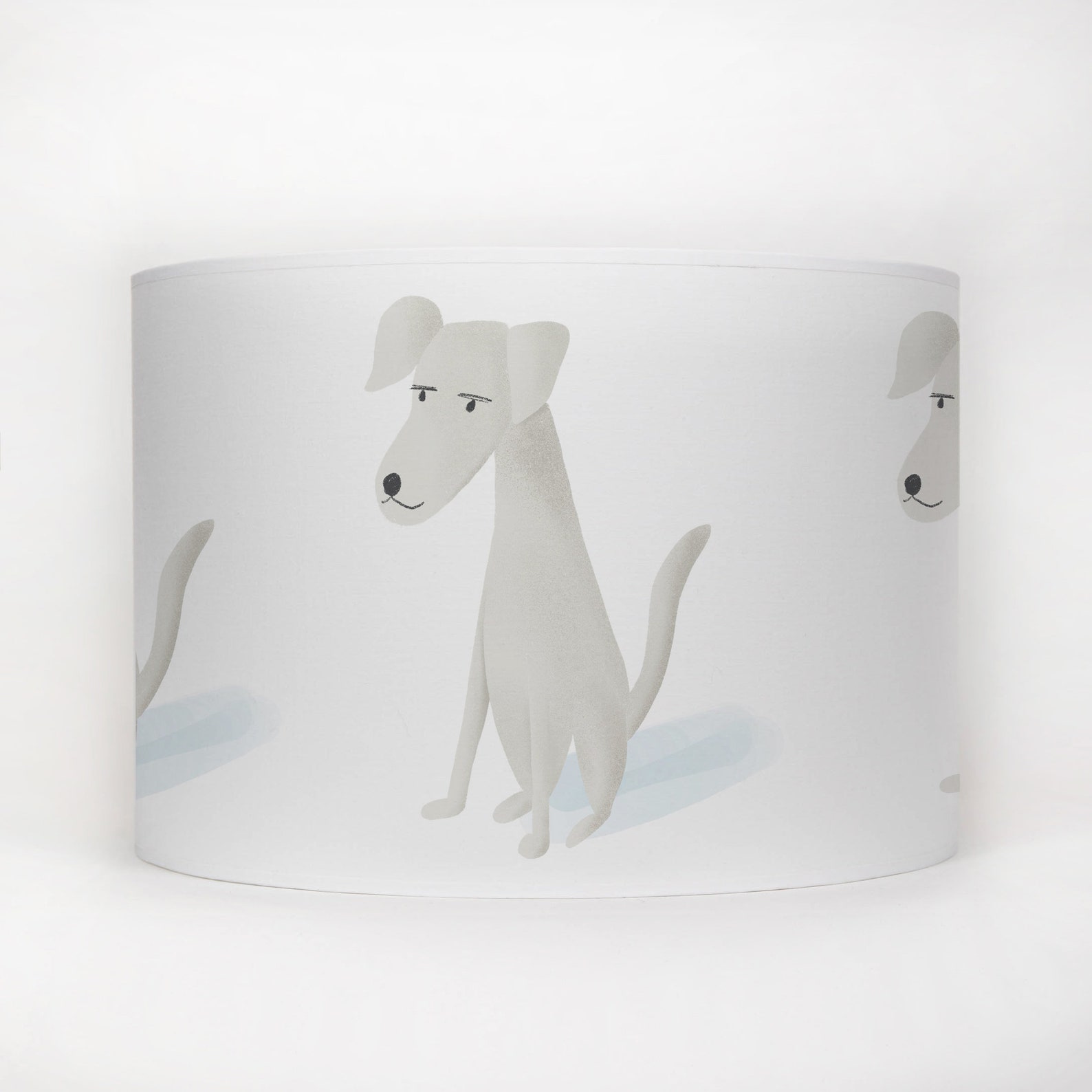 Dog lampshade/ ceiling shade animal lamp shade handmade Etsy