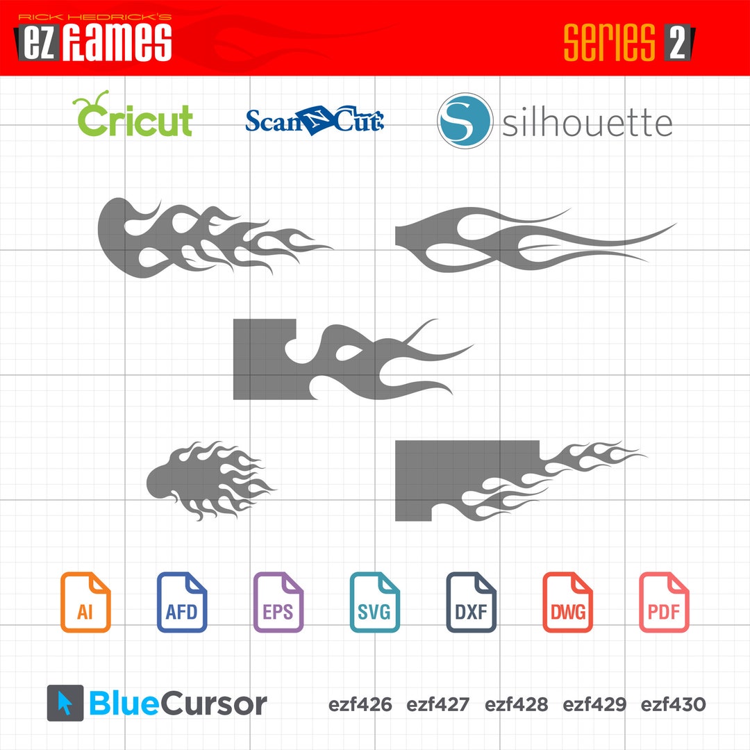 Flame Clipart, SVG, DXF, Dwg, EPS, Ai, Affinity, Vector Files for ...