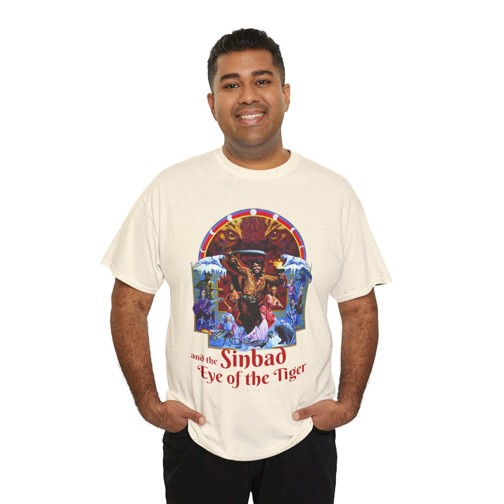 ヴィンテージグラフィックシンドバッドTシャツV3、アイ・オブ・ザ 