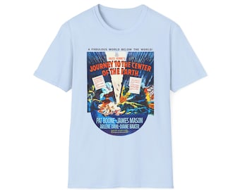 Journey to the Center of the Earth Movie Tee: Retro Adventure Shirt
