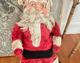 Vintage Battery Operated Santa Claus Mid Century Christmas Decor
