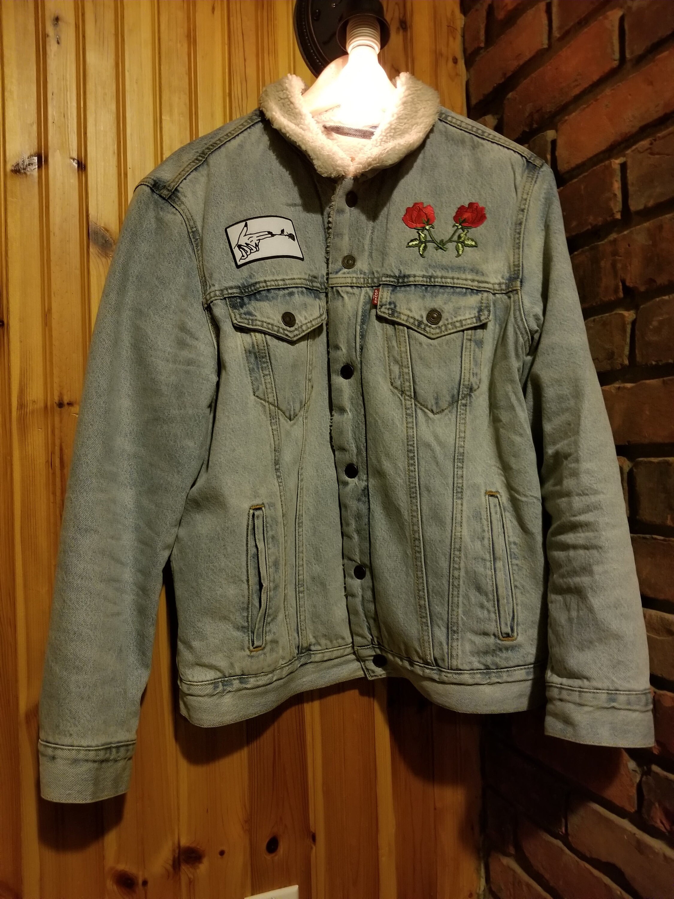 insulated denim jacket