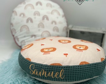 Floor cushion / KITA seat cushion / children's seat cushion / can be personalized with name / matches our blankets