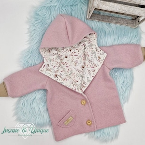 Upgrade to the next size / intermediate size Or extension for jackets with rounded back