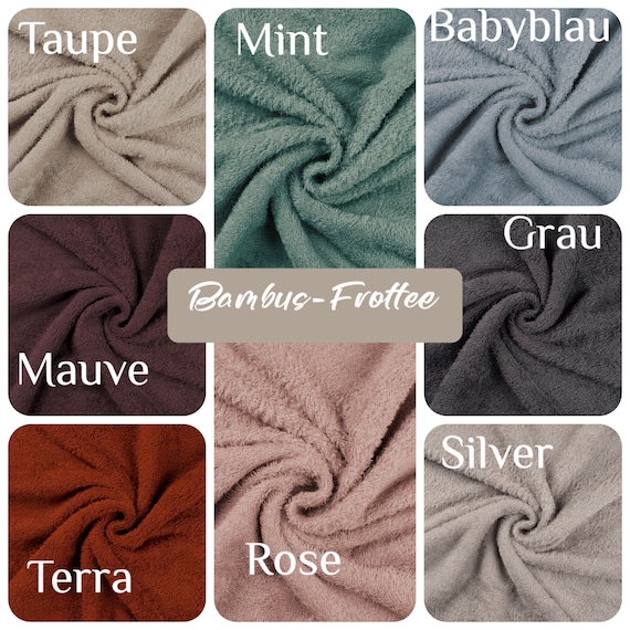 Plush Bamboo Wellness Terry - European Import - Oeko-Tex® - Dusty Rose Plush Bamboo Wellness Terry - European Import - Oeko-Tex® - Dusty Rose