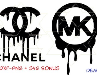 Chanel Drip Svg Free