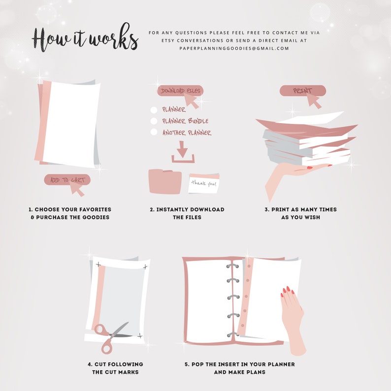2021 Personal Size Project Planner A6 Project Planner Etsy