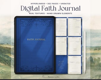 Prayer Journal | Digital Faith Planner for Goodnotes, Notability, iPad & Tablet