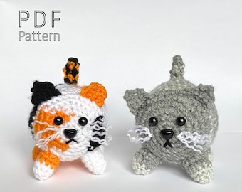 Cat Chocolate Orange Cover Crochet Patterns (2 in 1) - PDF