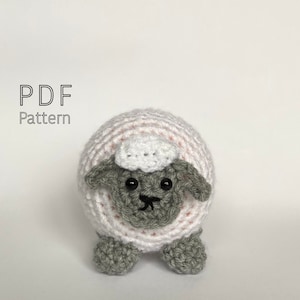 Sheep Chocolate Orange Cover Crochet Pattern- PDF