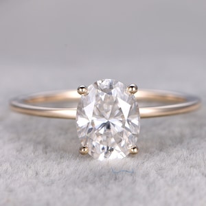 Bridal Oval Engagement Ring