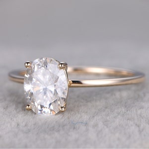 Bridal Oval Engagement Ring