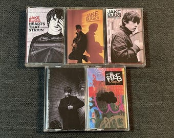 BUNDLE - Jake Bugg - Hearts That Strain, Shangri La, Jake Bugg, A Modern Day Distraction, On My One / Audio Cassettes