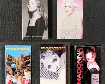 Madonna - EPs and Singles - Audio Cassettes