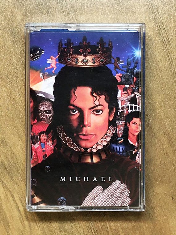 Michael Jackson - Michael / Audio Cassette - Etsy