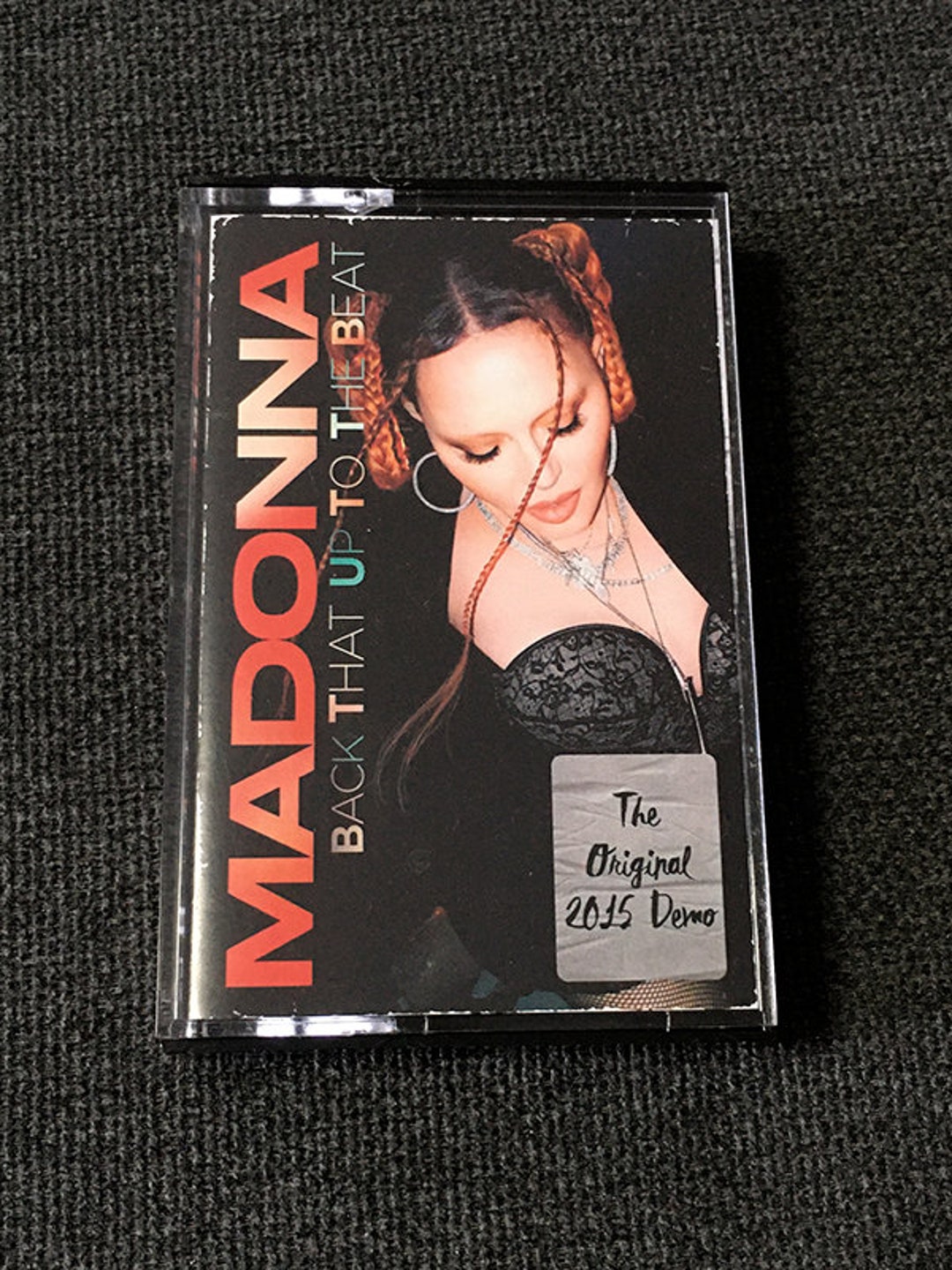 Madonna Back That up to the Beat single / Audio Cassette Etsy