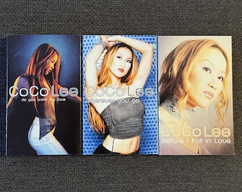 BUNDLE - CoCo Lee - Do You Want My Love / Wherever You Go / Before I Fall In Love - Audio Cassettes Singles